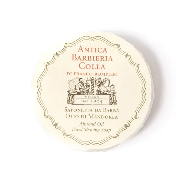 Antica Barbieria Colla Almond Oil Hard Shaving Soap