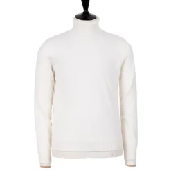 Cesare Attolini Alta Badia Turtleneck Sweater Made Of Pure Duvet Cashmere