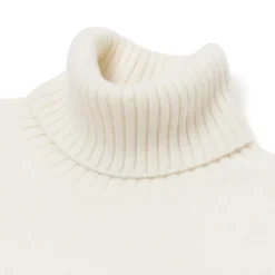Cesare Attolini Alta Badia Turtleneck Sweater Made Of Pure Duvet Cashmere