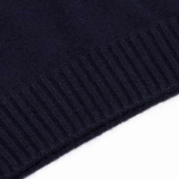 Cesare Attolini Alta Badia Turtleneck Sweater Made Of Pure Duvet Cashmere