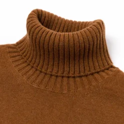 Cesare Attolini Alta Badia Turtleneck Sweater Made Of Pure Duvet Cashmere