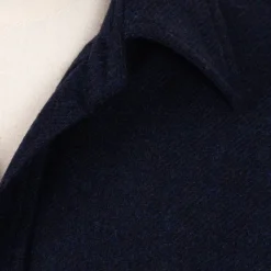 De Petrillo Aubergine Blue Sports Jacket 
