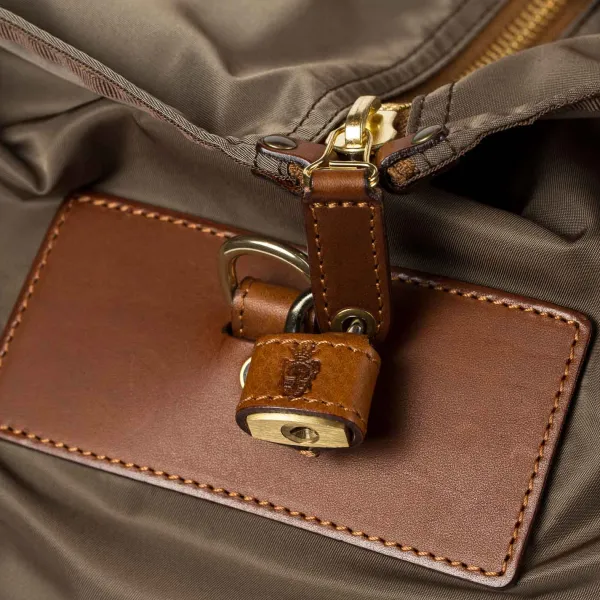 Felisi Bag "Training Ii" Made Of Nylon And Saddle Leather - Purely Han