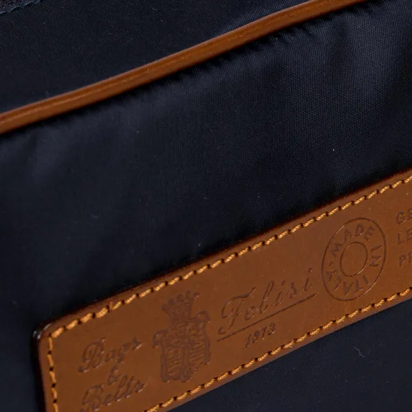 Felisi Big Washable Made Of Nylon And Saddle Leather