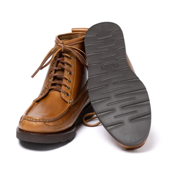 G.H. Bass Boot "Camp Moc Ranger" In Calfskin Leather