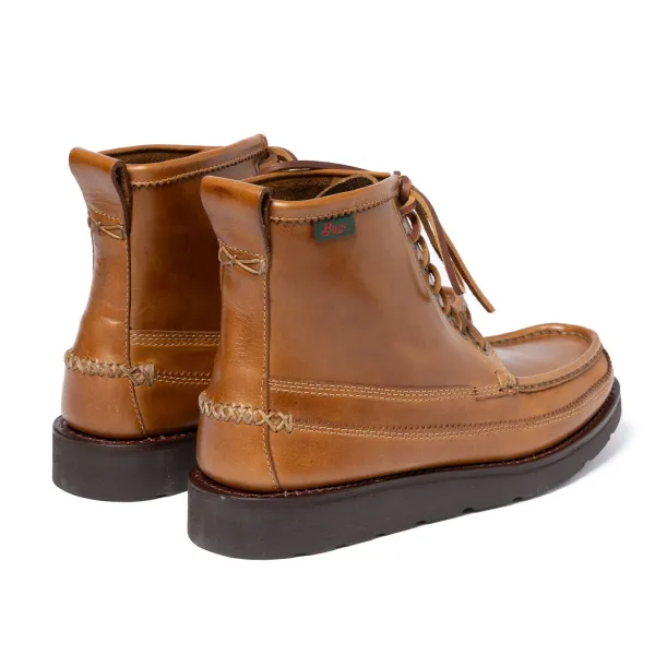 G.H. Bass Boot "Camp Moc Ranger" In Calfskin Leather
