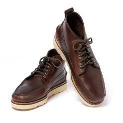 G.H. Bass Boot "Camp Moc Ranger" In Pull Up Calf Leather