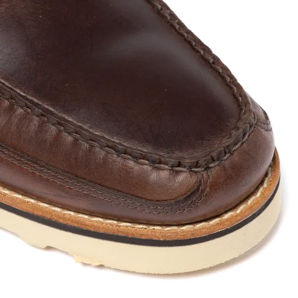 G.H. Bass Boot "Camp Moc Ranger" In Pull Up Calf Leather