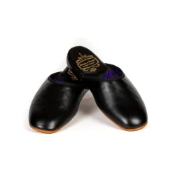 Bowhill u0026 Elliott Bowhill & Elliot X Mj: Black Slipper Made Of Calfskin