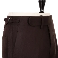 Cesare Attolini Brown Pants 