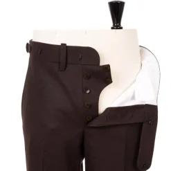 Cesare Attolini Brown Pants 