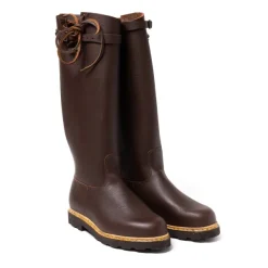 Paraboot Brown Winter Boot "Samur" Waxed Cowhide Leather