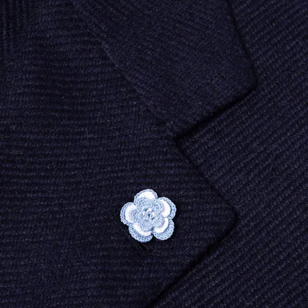 G. Inglese Buttonhole Flower "Fiore Vino" - Handmade