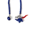 Barbarulo Napoli Buttonhole Necklace "Stile Galante" In Lapis Lazuli - Purely Handcraft