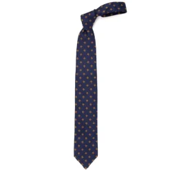 Cesare Attolini Ca Archivio Storico: Tie "Fiori Florentini" Pure Silk - Handrolled