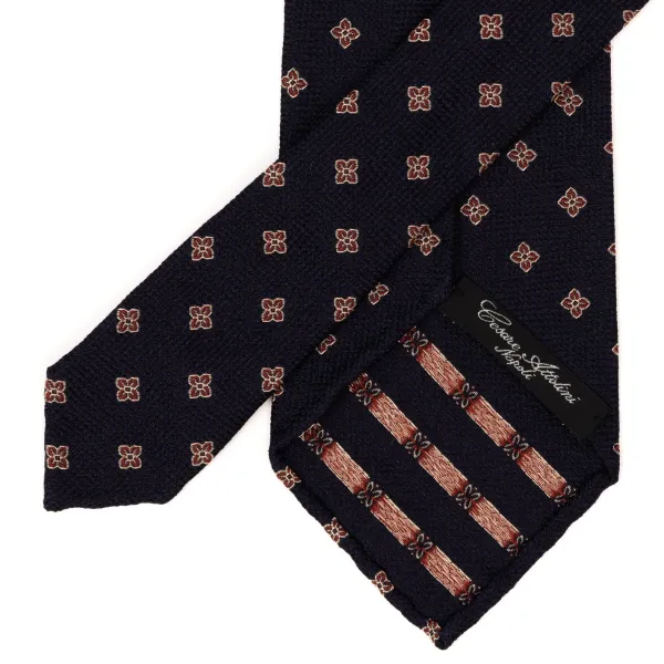 Cesare Attolini Ca Archivio Storico: Tie "Fiori Florentini" Pure Silk - Handrolled