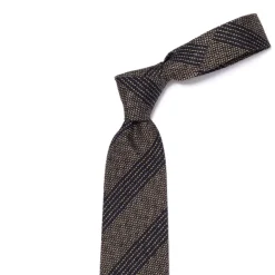 Cesare Attolini Ca Archivio Storico: Tie "Garza Morbido" In Wool And Silk - Hand Rolle
