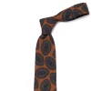 Cesare Attolini Ca Archivio Storico: Tie "Grandi Medaglioni" In Pure Wool - Handrolled