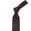 Cesare Attolini Ca Archivio Storico: Tie "Nuova Universita" In Wool And Silk - Handrol