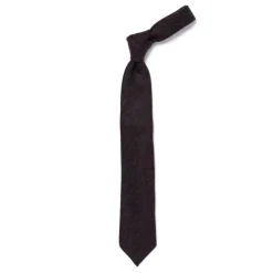 Cesare Attolini Ca Archivio Storico: Tie "Nuovo Tweed" In Pure Wool - Hand Rolled