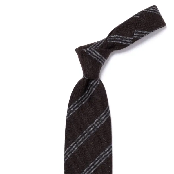 Cesare Attolini Ca Archivio Storico: Tie "Nobilita Scozzese" In Pure Cashmere - Handro