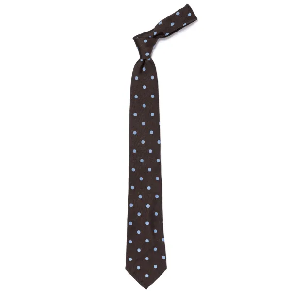 Cesare Attolini Ca Archivio Storico: Tie "Punti" Pure Silk - Handrolled