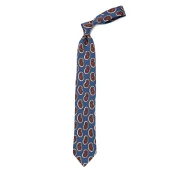 Cesare Attolini Ca Archivio Storico: Tie "Reni Divertenti" In Pure Silk - Handrolled