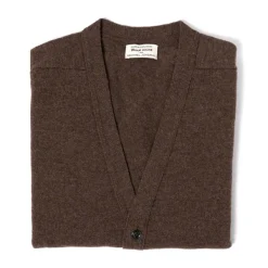 William Lockie Cardigan "Leven Cardigan" Made Of Geelong Lambswool - 2 Ply