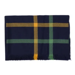 Cesare Attolini Checked Scarf "Plaid Lusso" Made Of Pure Cashmere