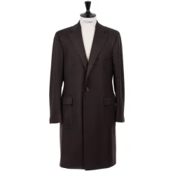 Cesare Attolini Coat "Capodimonte" From Scottish Lambswool And Cashmere - Pure Handwor