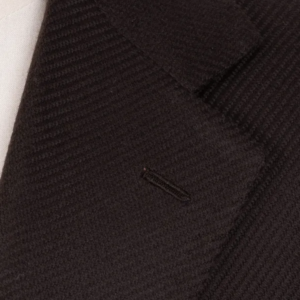 Cesare Attolini Coat "Capodimonte" From Scottish Lambswool And Cashmere - Pure Handwor