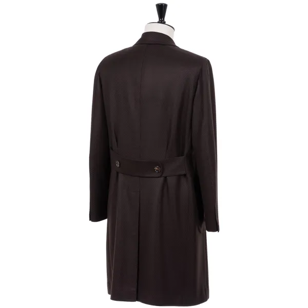 Cesare Attolini Coat "Capodimonte" From Scottish Lambswool And Cashmere - Pure Handwor