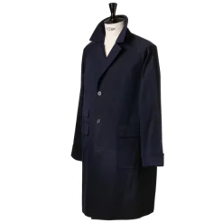 Coherence Coat "Corb Ii" Made Of Japanese Cotton Gabardine
