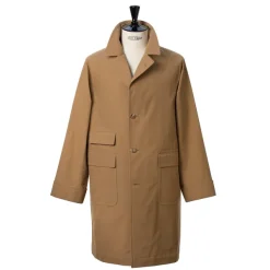 Coherence Coat "Corb Ii" Made Of Japanese Cotton Poplin