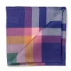 Simonnot-Godard Colorful Patterned Cotton Pocket Square "Aspen"