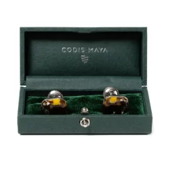 Codis Maya Cufflink "Elephant" - Handmade