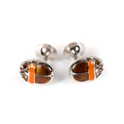 Codis Maya Cufflink "Scarab