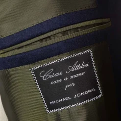 Cesare Attolini Dark Blue Blazer 
