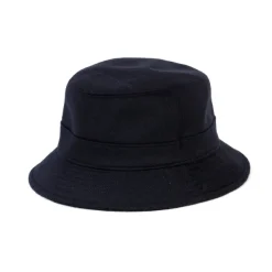 Lock u0026 Co. Hatters Dark Blue Bucket Hat "Traveller" Made Of Pure Loden - Handma