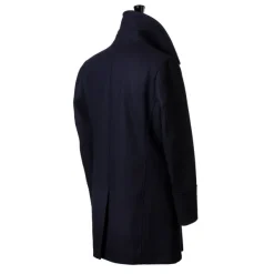 Sealup Dark Blue Wool Pea Coat