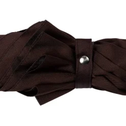 Maglia Dark Brown Sporty Umbrella With Hand-Sewn Leather Handle