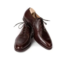 Saint Crispin's Derby "Ghillie" Made Of Brown Calfskin "Russian Calf" - Purely Handcra