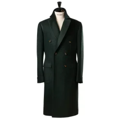 Cesare Attolini Double Breasted Coat "Spettacolo" Made Of Finest Merino Lambswool - Pu