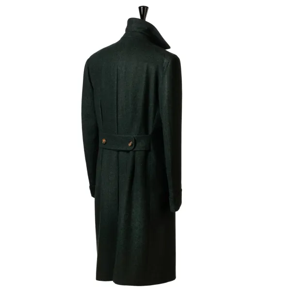 Cesare Attolini Double Breasted Coat "Spettacolo" Made Of Finest Merino Lambswool - Pu