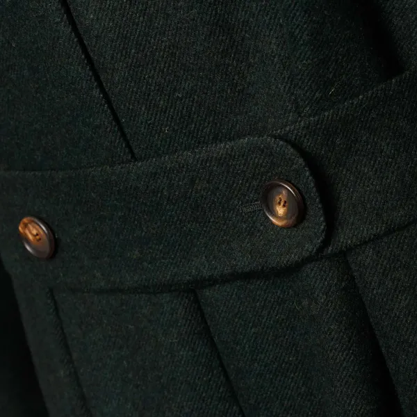 Cesare Attolini Double Breasted Coat "Spettacolo" Made Of Finest Merino Lambswool - Pu