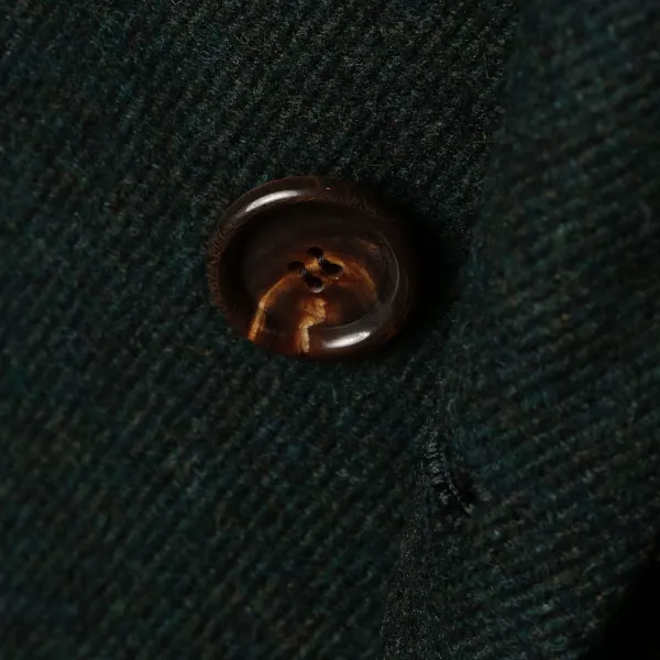 Cesare Attolini Double Breasted Coat "Spettacolo" Made Of Finest Merino Lambswool - Pu