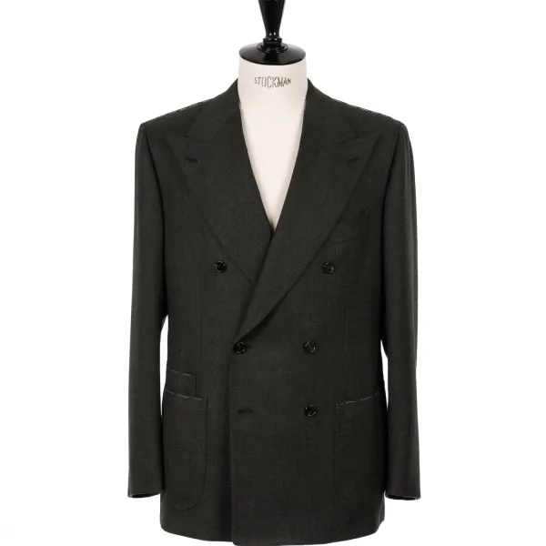 Cesare Attolini Double-Breasted Suit "Nuovo Cavalleria" In Pure Wool - Pure Handmade