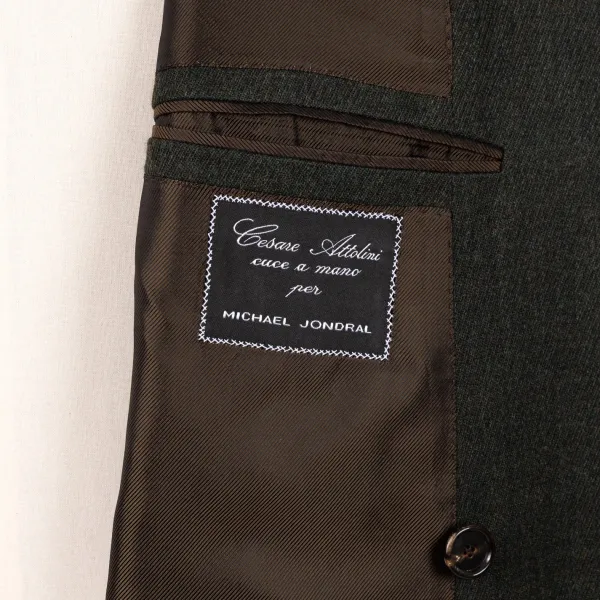 Cesare Attolini Double-Breasted Suit "Nuovo Cavalleria" In Pure Wool - Pure Handmade