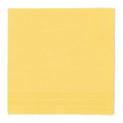 Simonnot-Godard Duras Jaune Pocket Square Made Of Linen And Cotton