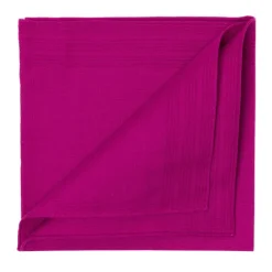 Simonnot-Godard Duras Prune Pocket Square Made Of Linen And Cotton